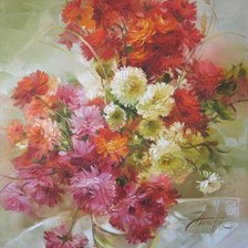 Схема вышивки «Homczik Anna-Kwiaty»