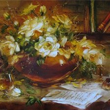 Схема вышивки «Homczik Anna-naturmort»