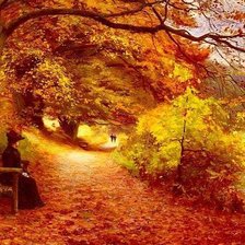 Схема вышивки «Осень»