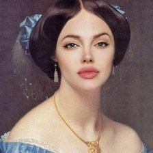 Схема вышивки «портрет джолли»