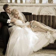 Схема вышивки «Свадебное фото»