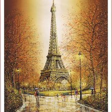 Схема вышивки «Париж»