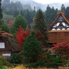 Схема вышивки «пейзаж»