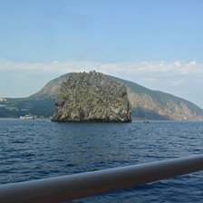 Схема вышивки «Аю Даг»