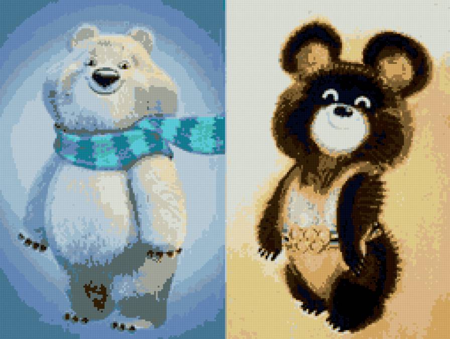 олимпийские медведи - олимпиада, спорт - предпросмотр