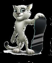 Схема вышивки «леопардик»