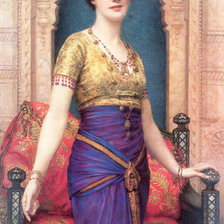 Схема вышивки «богиня»