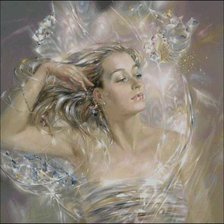 Схема вышивки «kobieta - wietrzna istota»