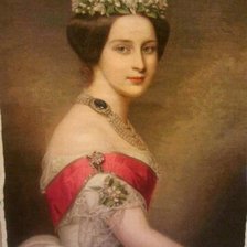 Схема вышивки «Портрет»