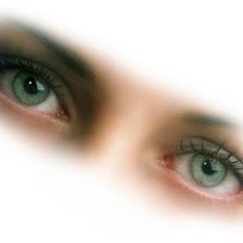 Схема вышивки «глаза»