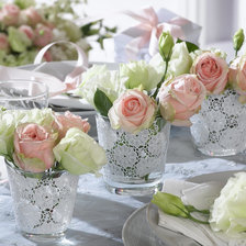 Схема вышивки «розы дмс»