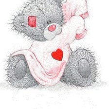 Схема вышивки «мишка тедди»