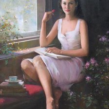 Схема вышивки «He An-Kobieta»