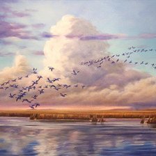 Схема вышивки «Lee Wee-Pejzaz»