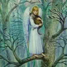 Схема вышивки «в лесу»