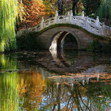 Схема вышивки «мост»