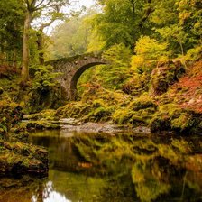 Схема вышивки «пейзаж»