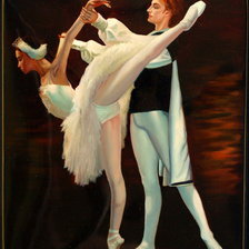 Схема вышивки «Балет»