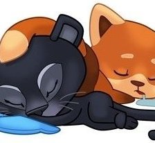 Схема вышивки «Freddie the fox and Eve»