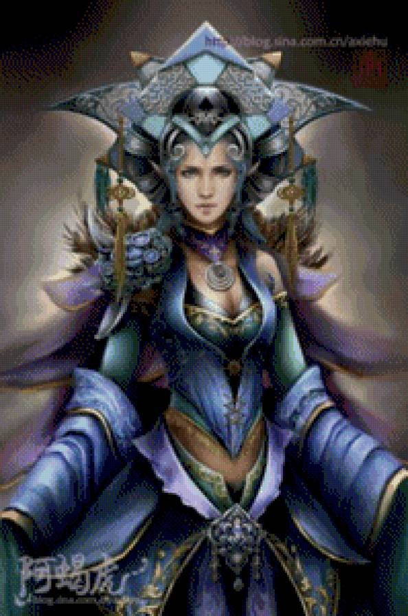 девушка фэнтези - фэнтези - предпросмотр