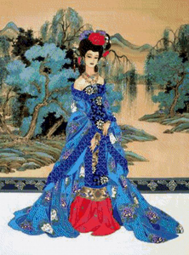 гейша - восток - предпросмотр