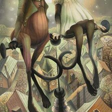 Схема вышивки «коты2»