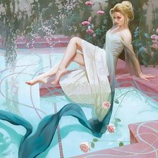 Схема вышивки «у басейна»