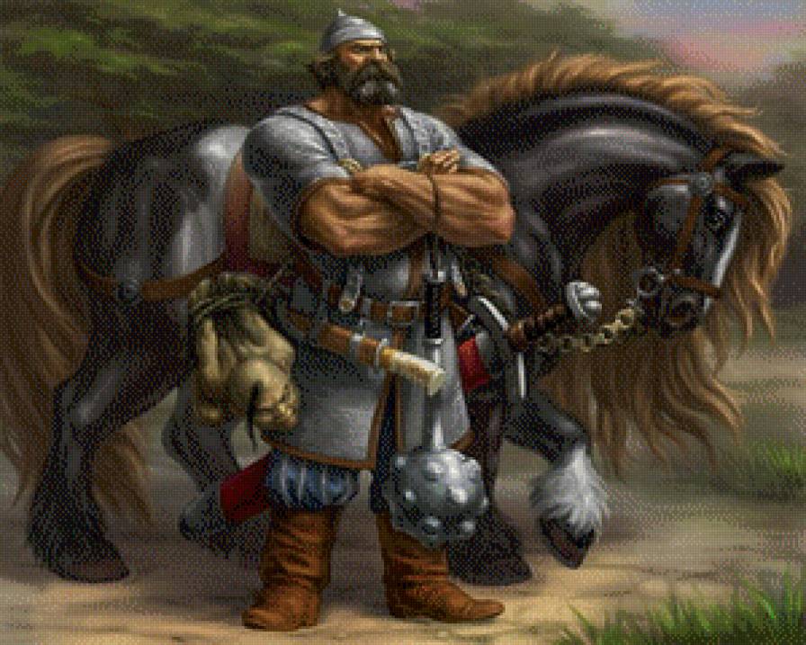 Илья Муромец. - илья муромец, богатыри - предпросмотр