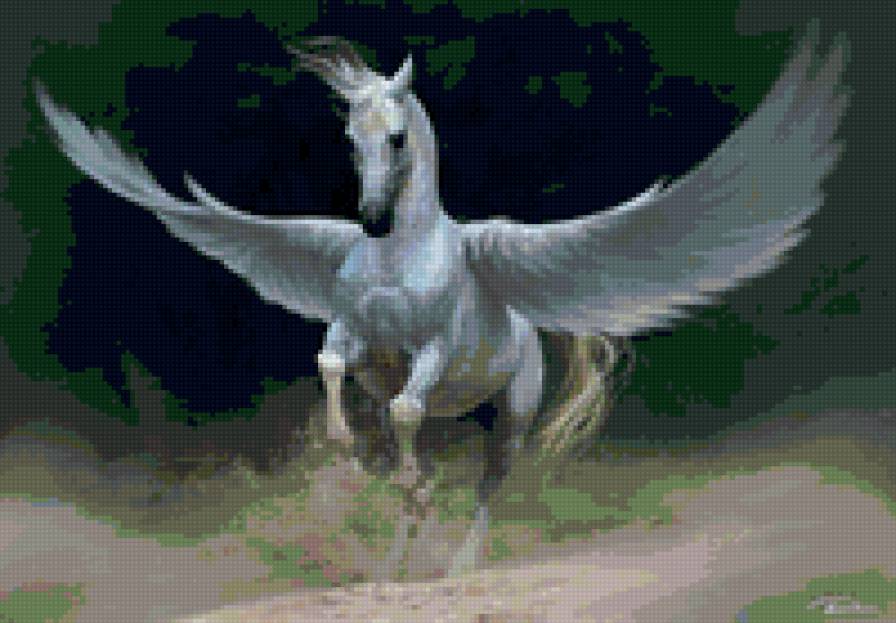 пегас - животные, фентази - предпросмотр