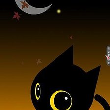 Схема вышивки «котик»