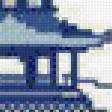 Предпросмотр схемы вышивки «пагода» (№578715)