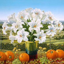 Схема вышивки «натюрморт»