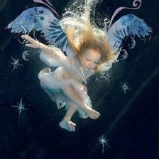 Схема вышивки «ангел»