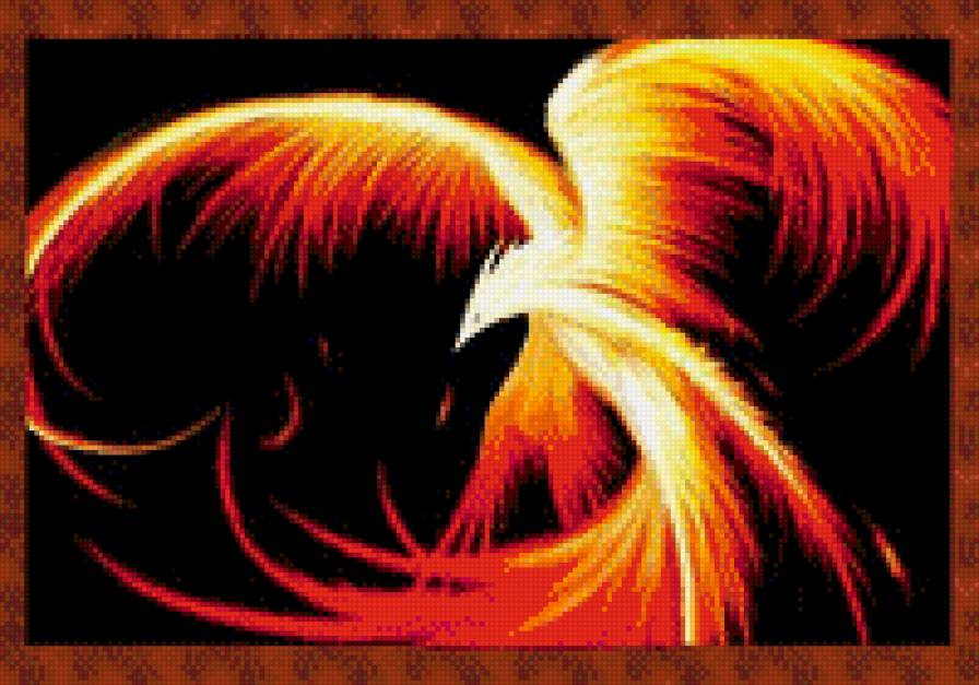 феникс - фентези, феникс, птица - предпросмотр