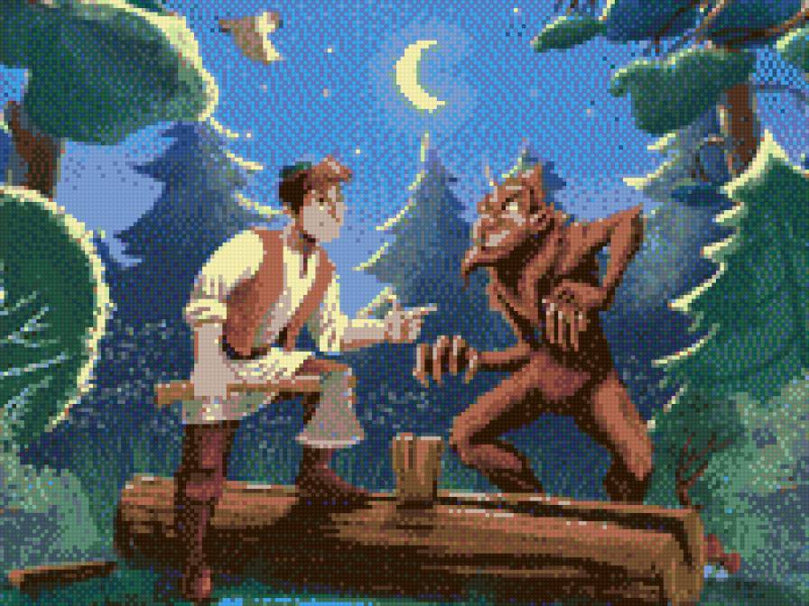 шурале - сказки, тукай, татарские сказки, шурале - предпросмотр