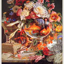 Схема вышивки «Fishbowl Fantasy»