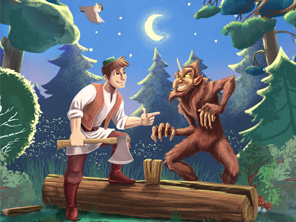 шурале - шурале, татарские сказки, тукай, сказки - оригинал