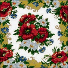 Схема вышивки «подуш»