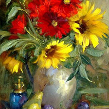 Схема вышивки «bukiet»