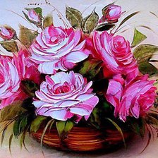 Схема вышивки «бук роз»