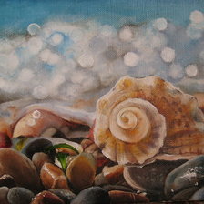 Схема вышивки «пляж»