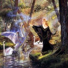 Схема вышивки «чары»