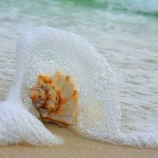 Схема вышивки «Волна»