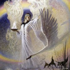 Схема вышивки «принцесса лыбидь»