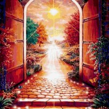 Схема вышивки «Врата»