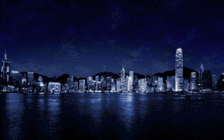 Ночной город - предпросмотр