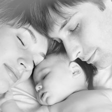 Схема вышивки «Семья»