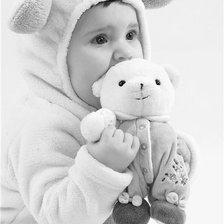 Схема вышивки «Любимая игрушка»