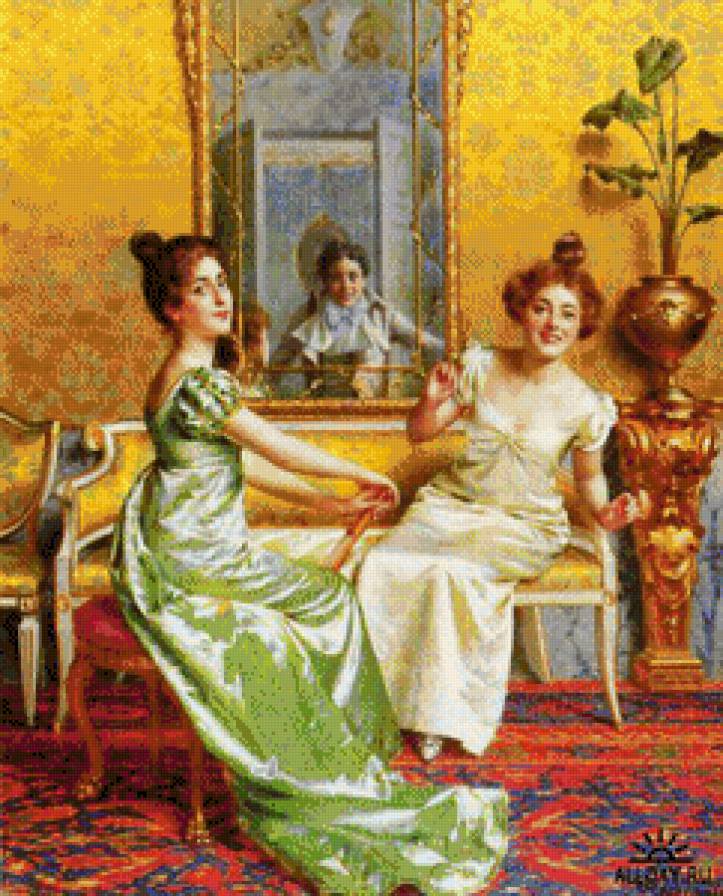 светские посиделки - дамы - предпросмотр