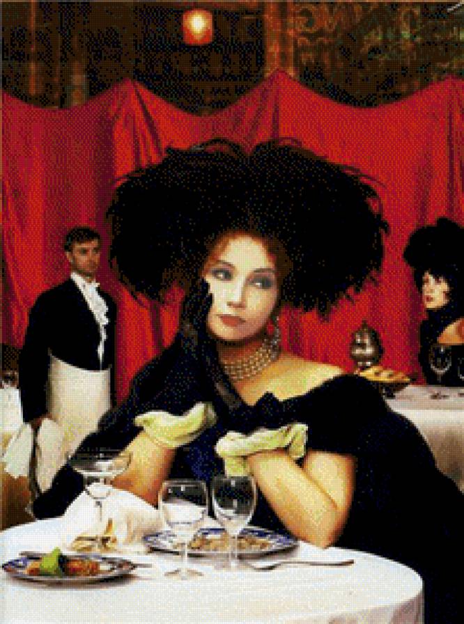 грусть - дама - предпросмотр